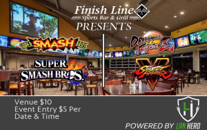 Smash 4 & 64 at Finish Line Sport Bar & Grill