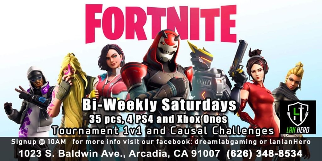 Fortnite Saturdays @DreamDojo
