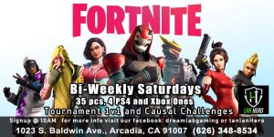 Fortnite Saturdays @DreamDojo